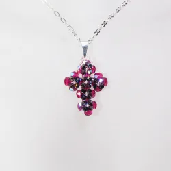 Pendant 40cm - Trisha-Silver Chain - Pendant 40cm - Laiton argenté